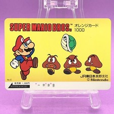 Super Mario Bros Orange Card