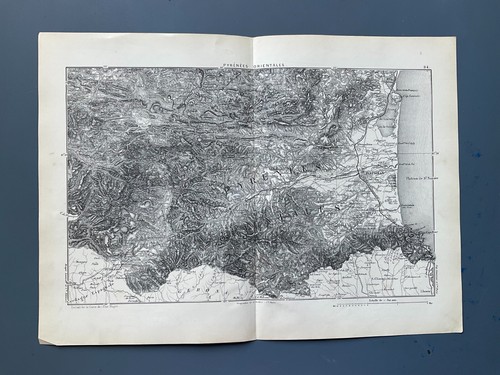 Carte pyrenees orientales - carte,