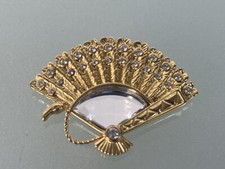 Broche Swarovski compartiments espagnols 5,2 cm. Excellent état