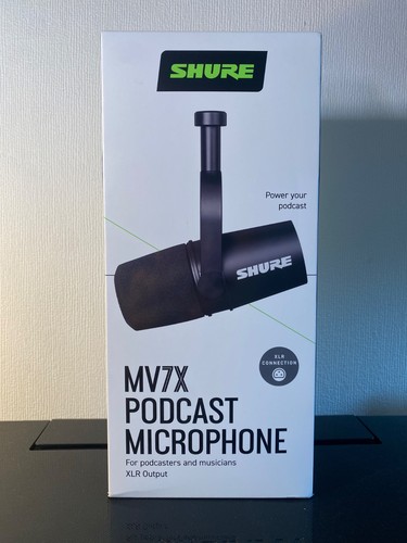 Shure mv7x xlr - xlr, podcast