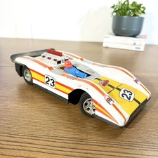 Voiture Joustra vintage N°23 – Jouet ancien en tôle et plastique – Années 1975