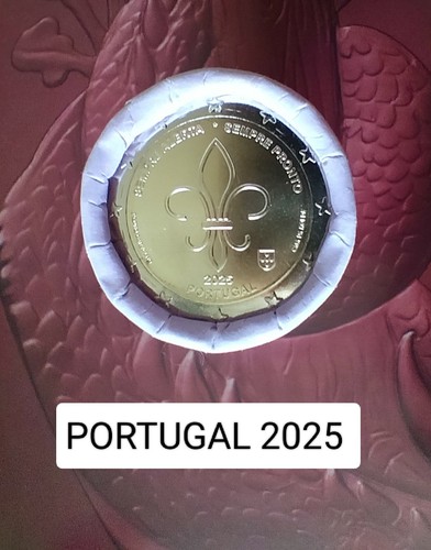 Pièce euros portugal 2025 - pièce,