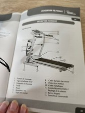 ISE Tapis de Course Pliable