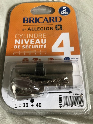 Cylindre porte bricard - cylindre,