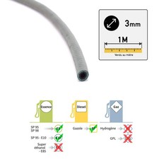 Durite carburant renforcée au