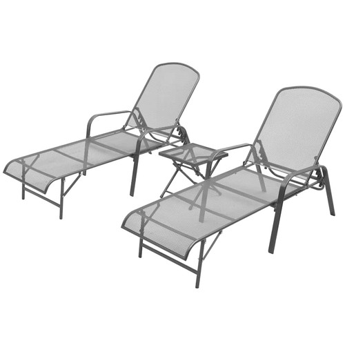 Lot chaises longues avec - de,
