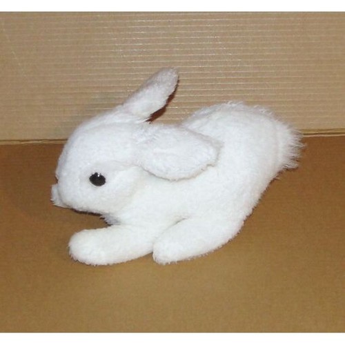 Peluche lapin blanc boulgom - lapin,