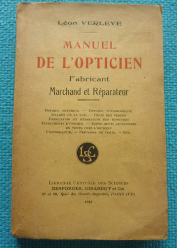 Opticien fabricant marchand - fabricant,,