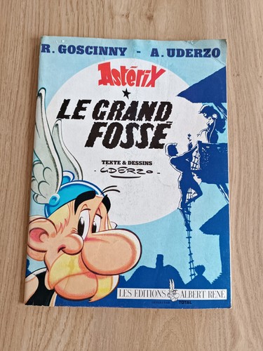 Astérix grand fossé - bd,