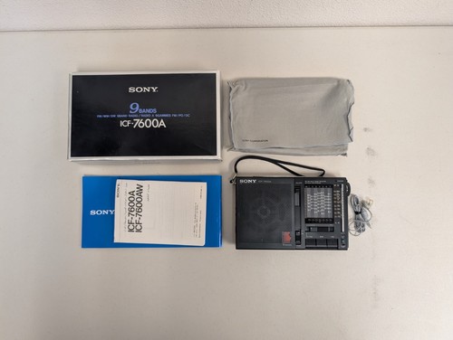 Sony icf 7600a 9bands - sony,