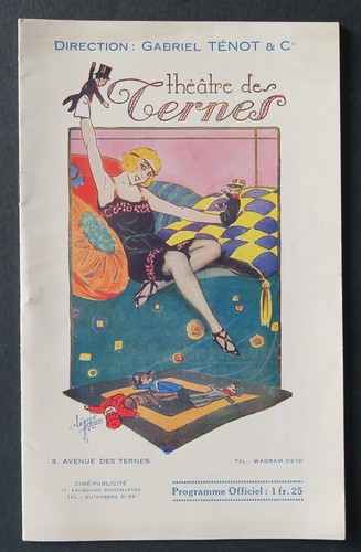 Programme 1928 theatre - 1928,