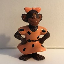 ANCIENNE FIGURINE PVC SINGE PUB LESSIVE OMO N° 3