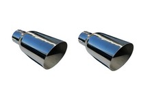 2x Embout D'Échappement 90mm