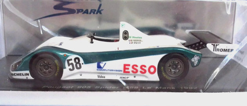 Spark peugeot 905 spider 58 - spark, #58