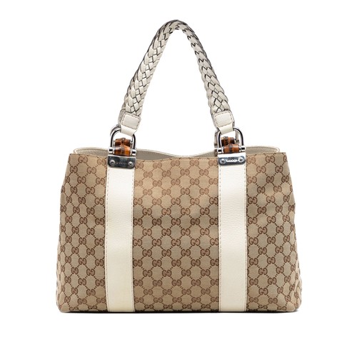 Gucci medium toile bamboo - medium,