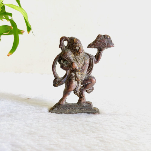 Statue laiton dieu de - laiton,