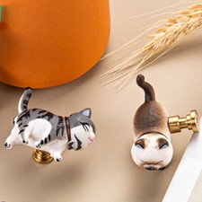 1x Chat Poignées Poignée