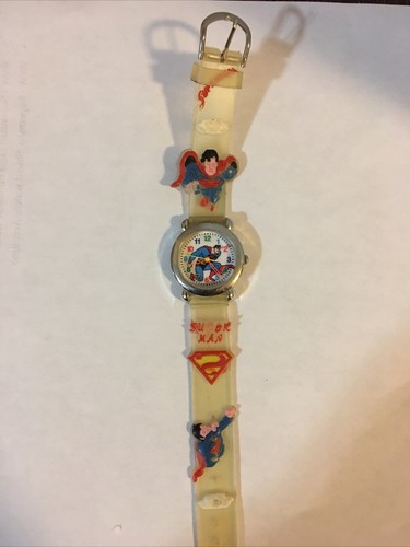 Superman wrist watch - superman,