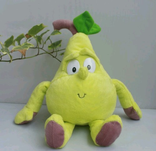Peluche poire vitamine coop - poire,