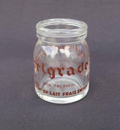 Ancien pot yaourt yoghourt - ancien,