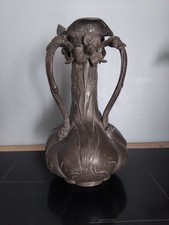 Ancien Vase etain Art Nouveau