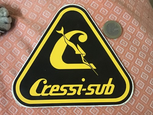 Autocollant cressi sub - autocollant, cressi-sub
