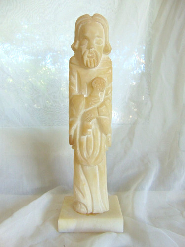 Statuette albâtre de - albâtre,