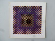 VICTOR VASARELY ALOM ESTAMPE