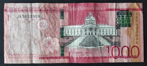 République dominicaine billet - république,