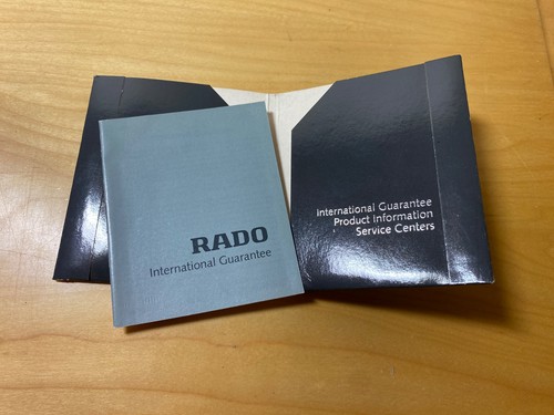 Rado montres garantie - rado,