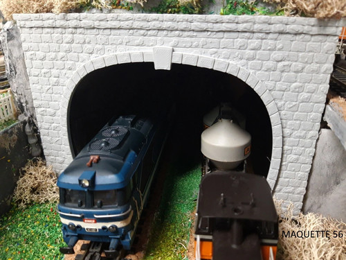Entrées tunnel voie - ho,