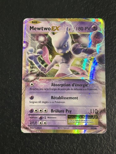 Carte pokémon mewtwo - pokémon, ex