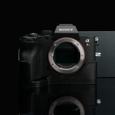GARIZ Half Étui Noire Housse Pour Sonyalpha 7 R mk4 (Non Compatible Avec 7 Mk 4