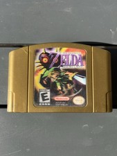 Zelda Majora’s Mask N64 Nintendo 64 Gold Hologramme US