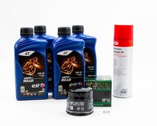 Kit Entretien Vidange pour DUCATI 1198 R de 2010 à 2011 ELF MOTO 4 ROAD 15w50 4L