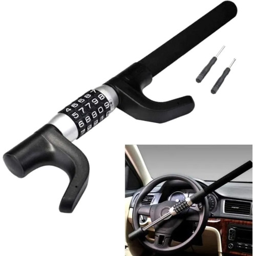 Barre antivol volant voiture - antivol,
