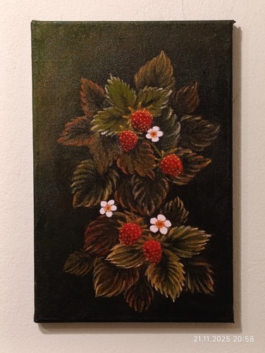 Tableau moderne peint la - moderne, à