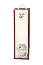 Toyger Chat Boîte à Vin Avec Chat Art-Dog
