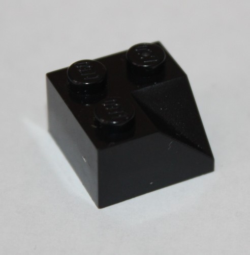 Lego black slope - slope, brick