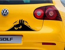 Drôle  Monstre Yeux pour  Voiture fenêtre Wall Sticker miroir 7,5x20cm