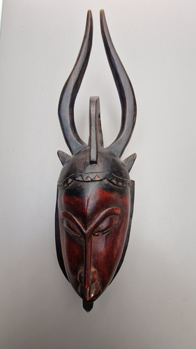 Masque kpelie senufo ancien - masque,