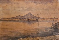 aquarelle orientaliste