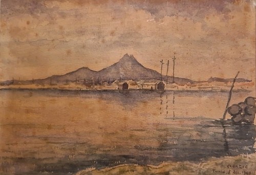 Aquarelle orientaliste - aquarelle,