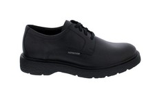 Mephisto Eddy Halbschuh, Nevada 1500 - Cuir Lisse , Noir, Semelle Amovible