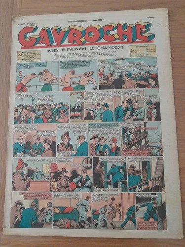 Rare gavroche hebdomadaire - gavroche,