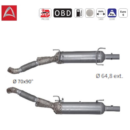 Filtre particules diesel - filtre,