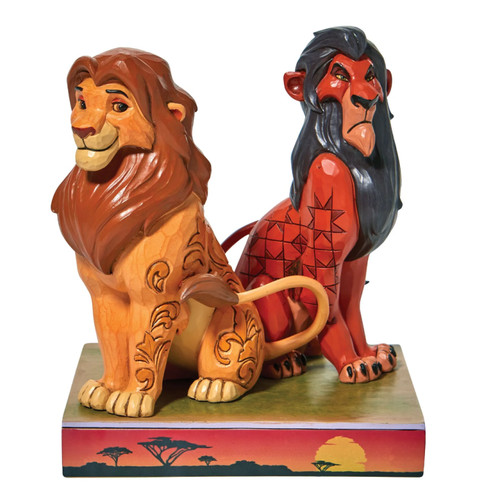Figurine simba scar - scar, le