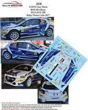 DECALS 1/32 REF 2038 PEUGEOT