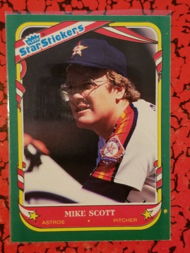 1987 fleer star - stickers, #108