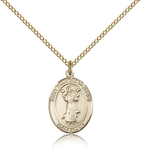 Saint francis assisi - francis, medal